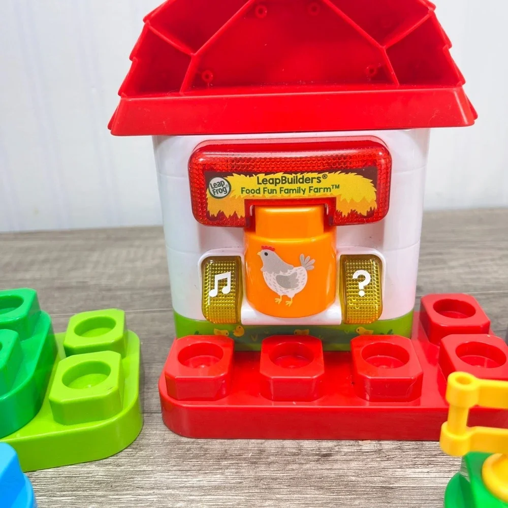 Leap Frog Leap Builders Interactive Smart House‎ replacement Blocks Chicken